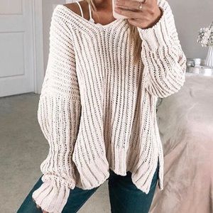 Knit sweater